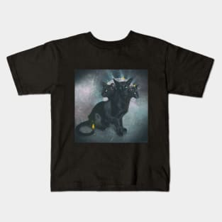 Cerberus Cat Kids T-Shirt